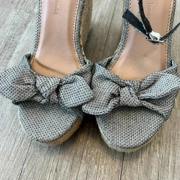 Womens Wild Diva Bowtie Wedges - 5.5 - Picture 3 of 8